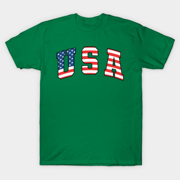 USA T-Shirt by martian